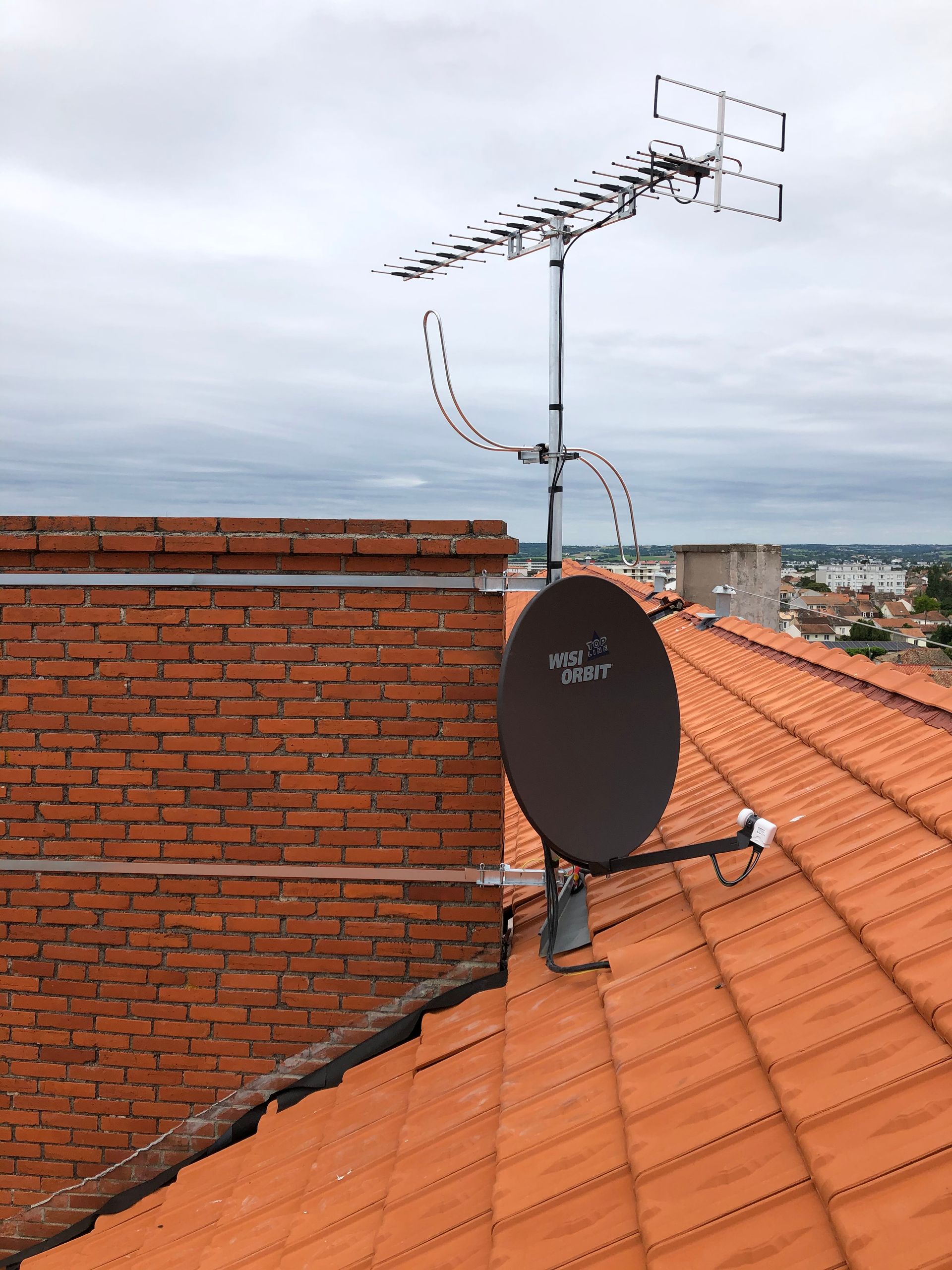 Antenne et parabole