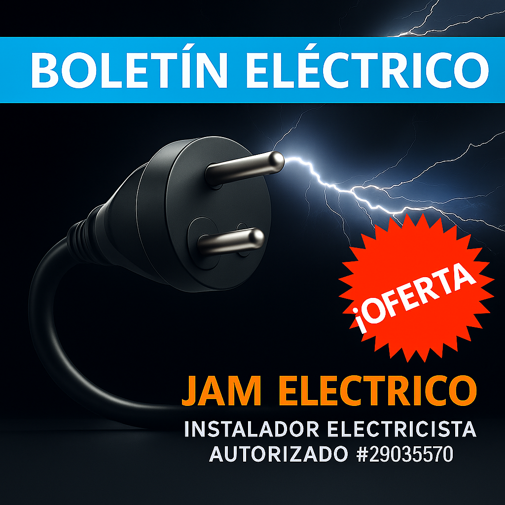 Electricistas profesionales a domicilio. Electricista Málaga - www.jamelectrico.es