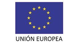 La bandera de la Unión Europea tiene un círculo de estrellas alrededor.