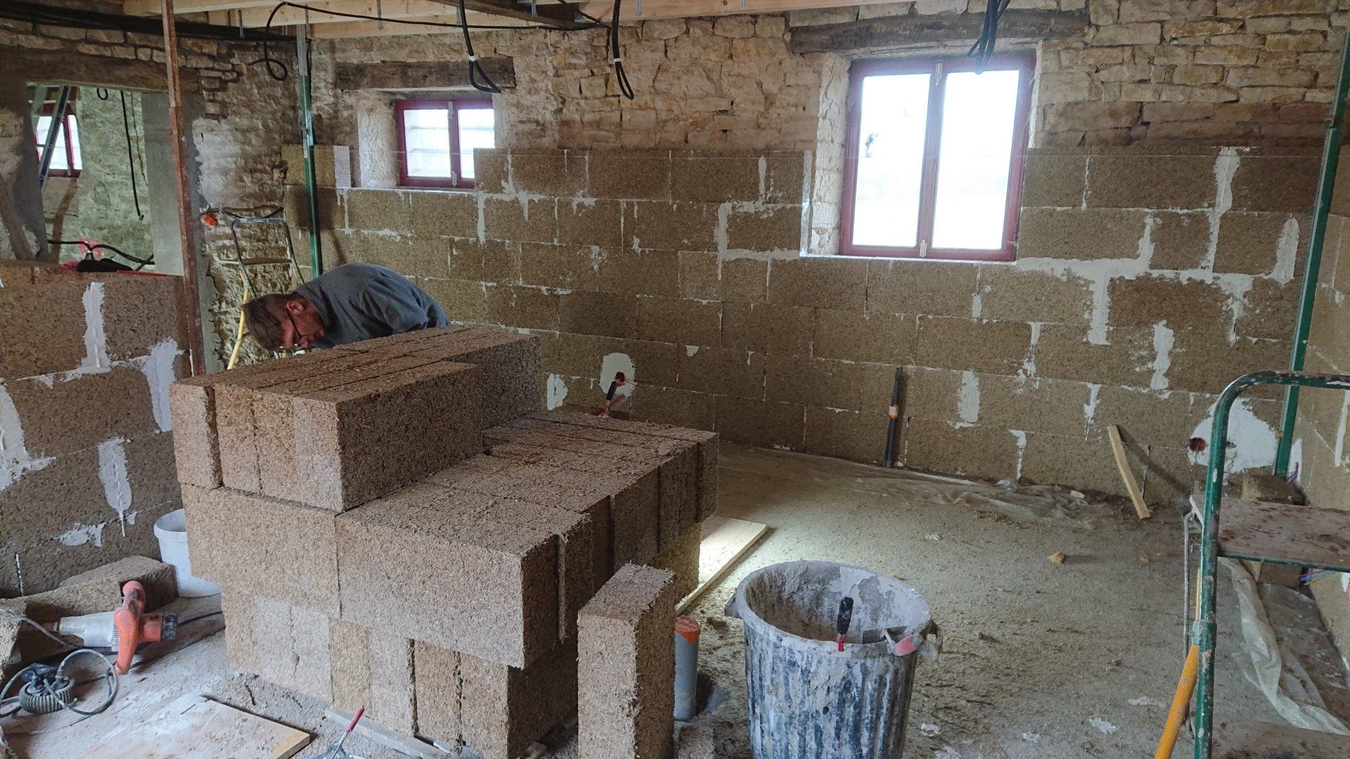 Travaux de maçonnerie