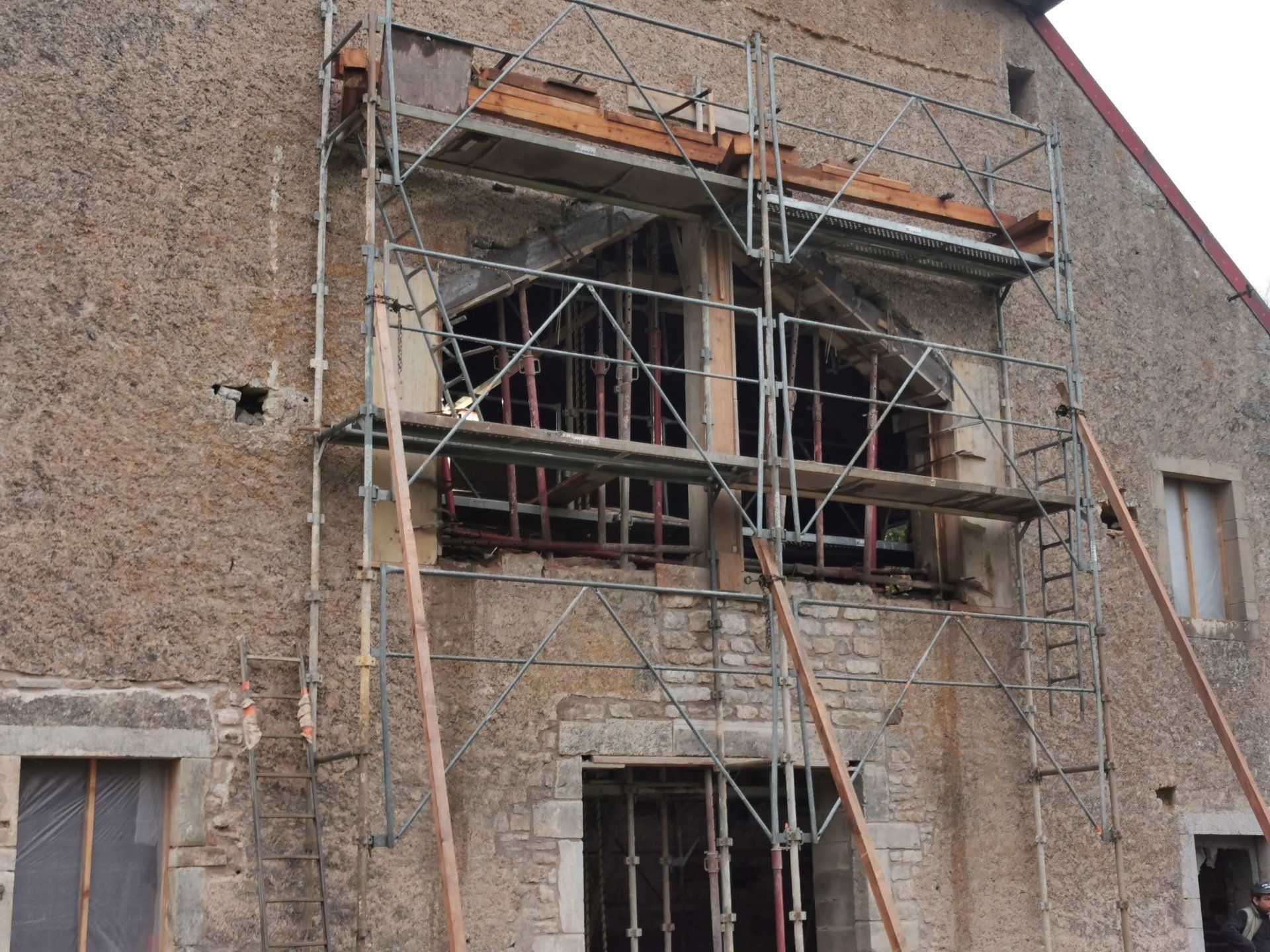 Maçonnerie et rénovation immobilière