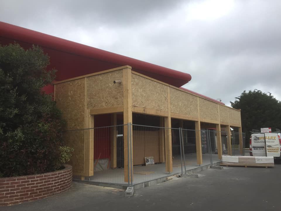 Devanture d'une entreprise