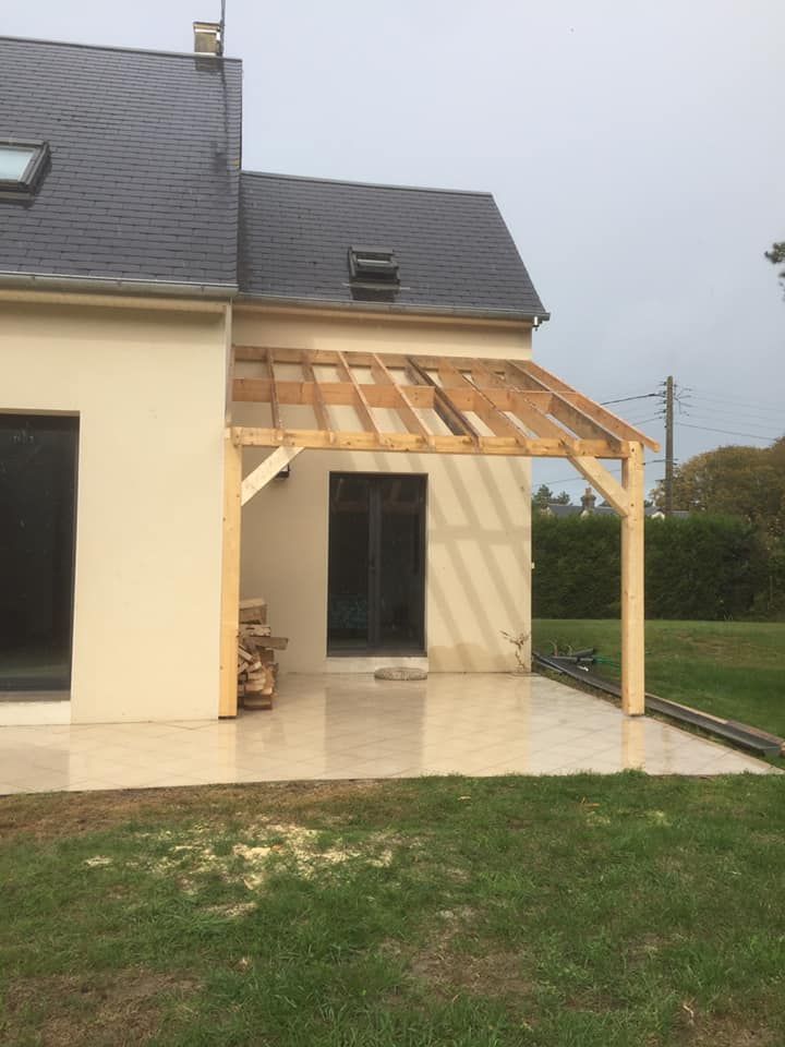 Construction d'une pergola en bois