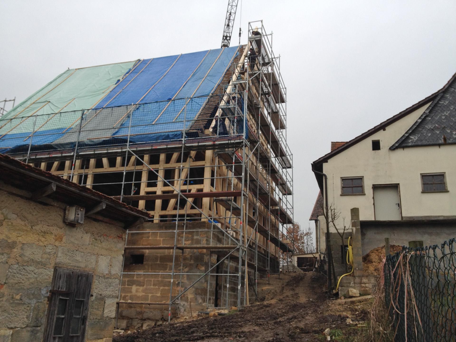 BMS Bau GmbH Umbau einer Scheune