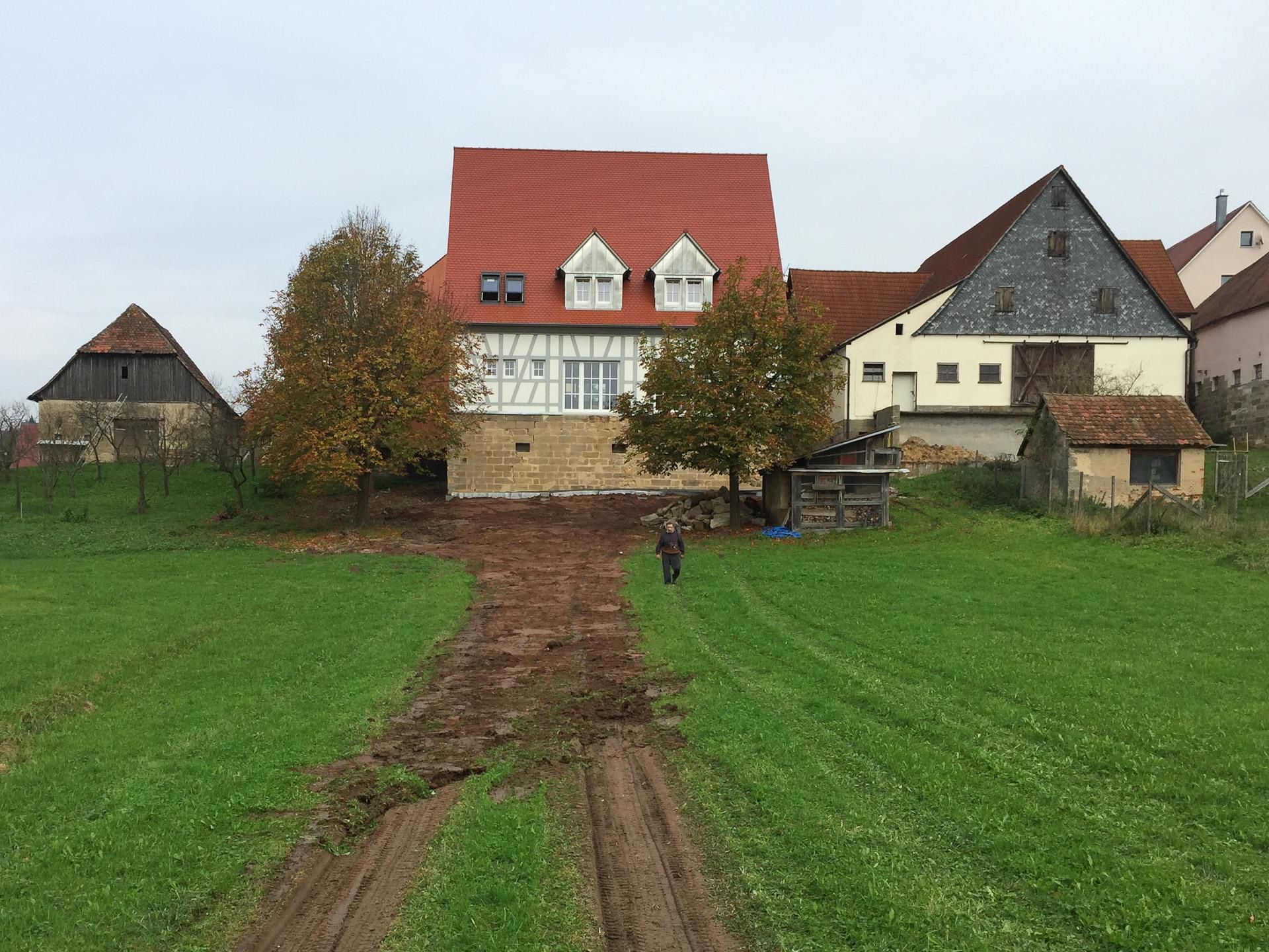 BMS Bau GmbH Fertigstellung eines Schäunenhauses