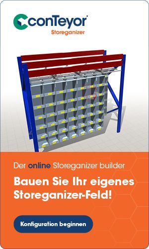 ein Banner , das sagt , dass Sie Ihre eigenen Lagerorganisator Bay bauen können