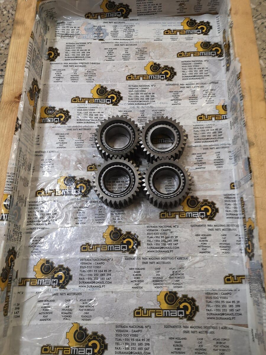 Carretos para motor do giroredutora comando f