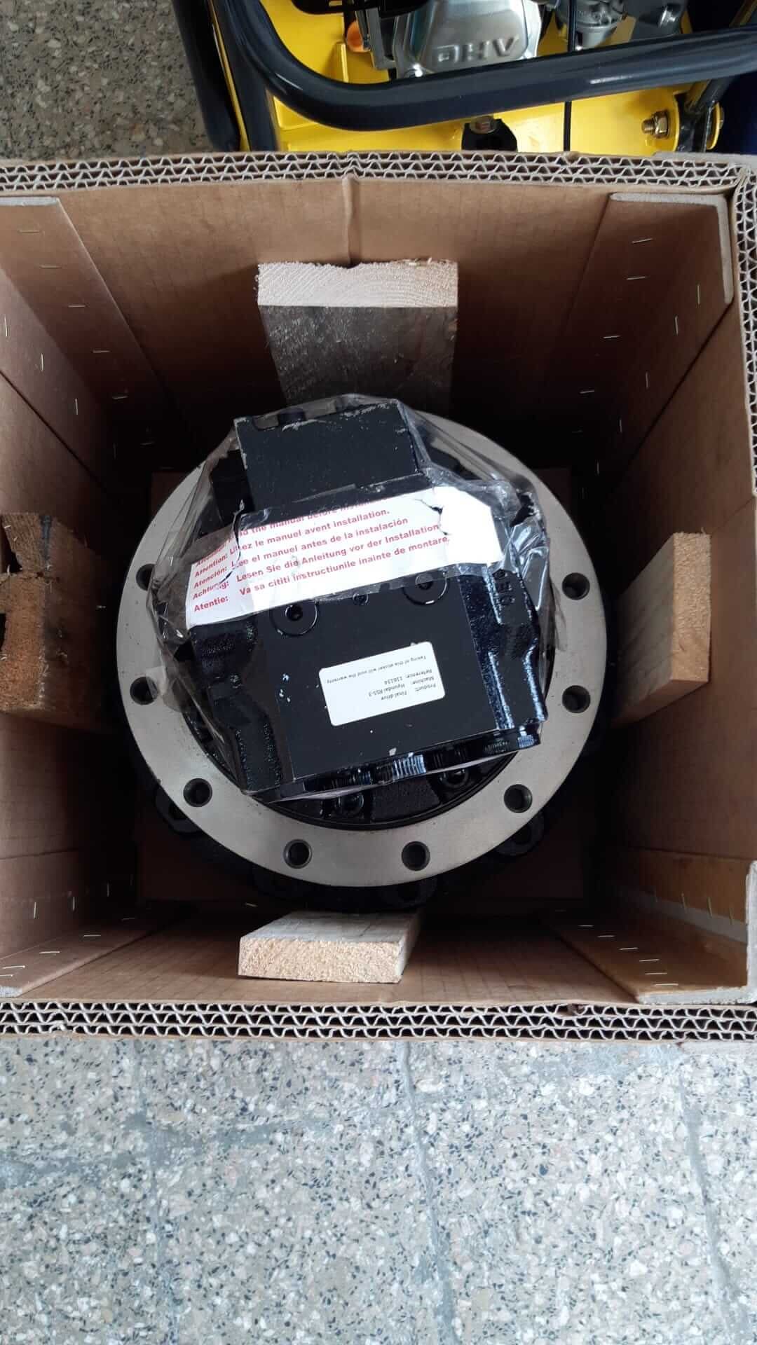 Redutora do rasto Motor do rasto transmissão Final rotora comando Final hyundai