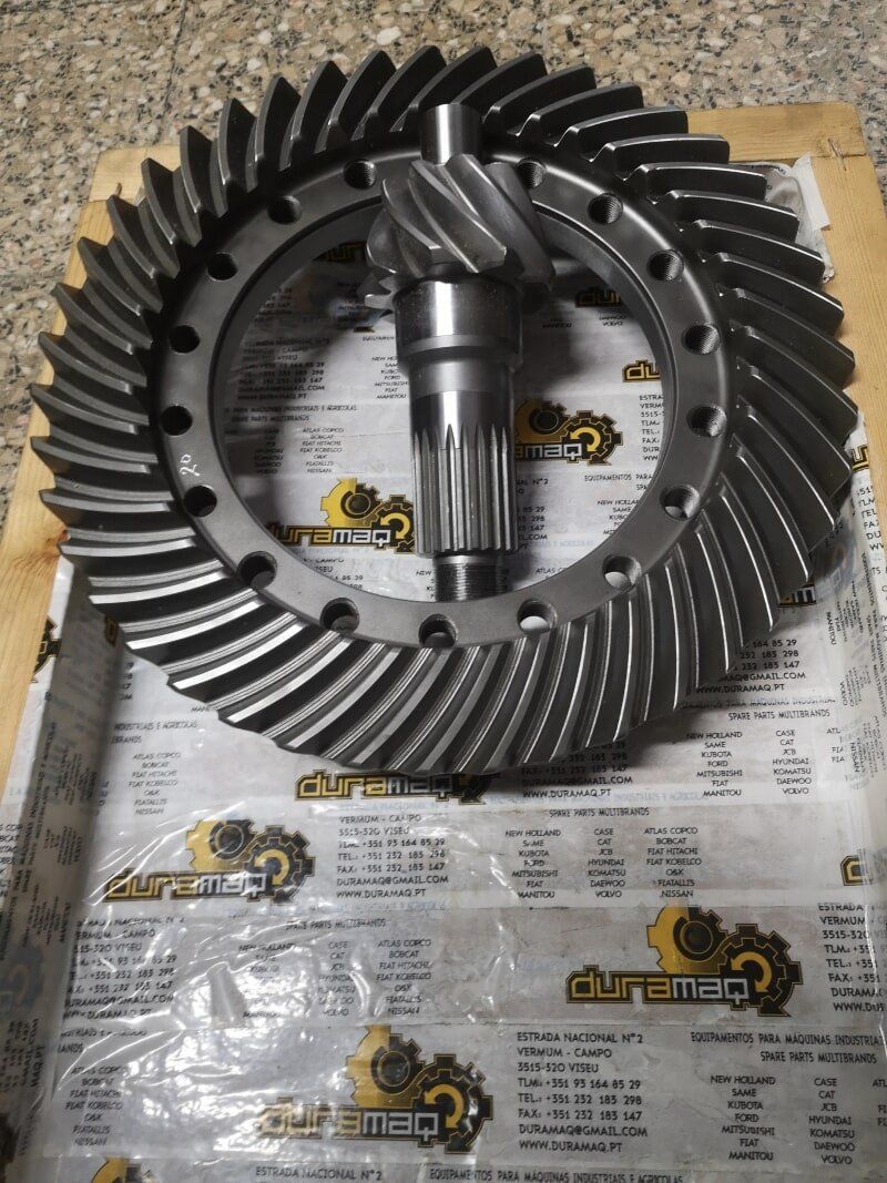 Grupo cónico (pinhão e coroa) eixo hyundai HL760