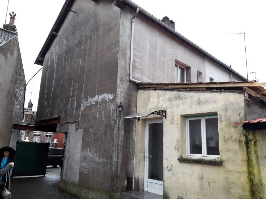 Nettoyage et peinture façade avant 