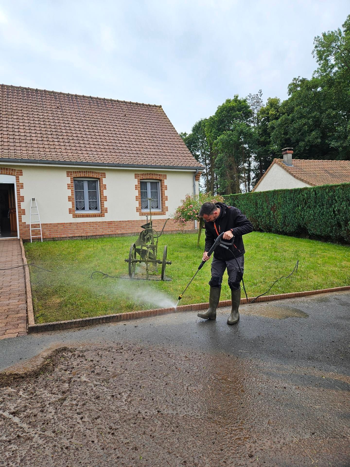 Nettoyage extérieur au karcher