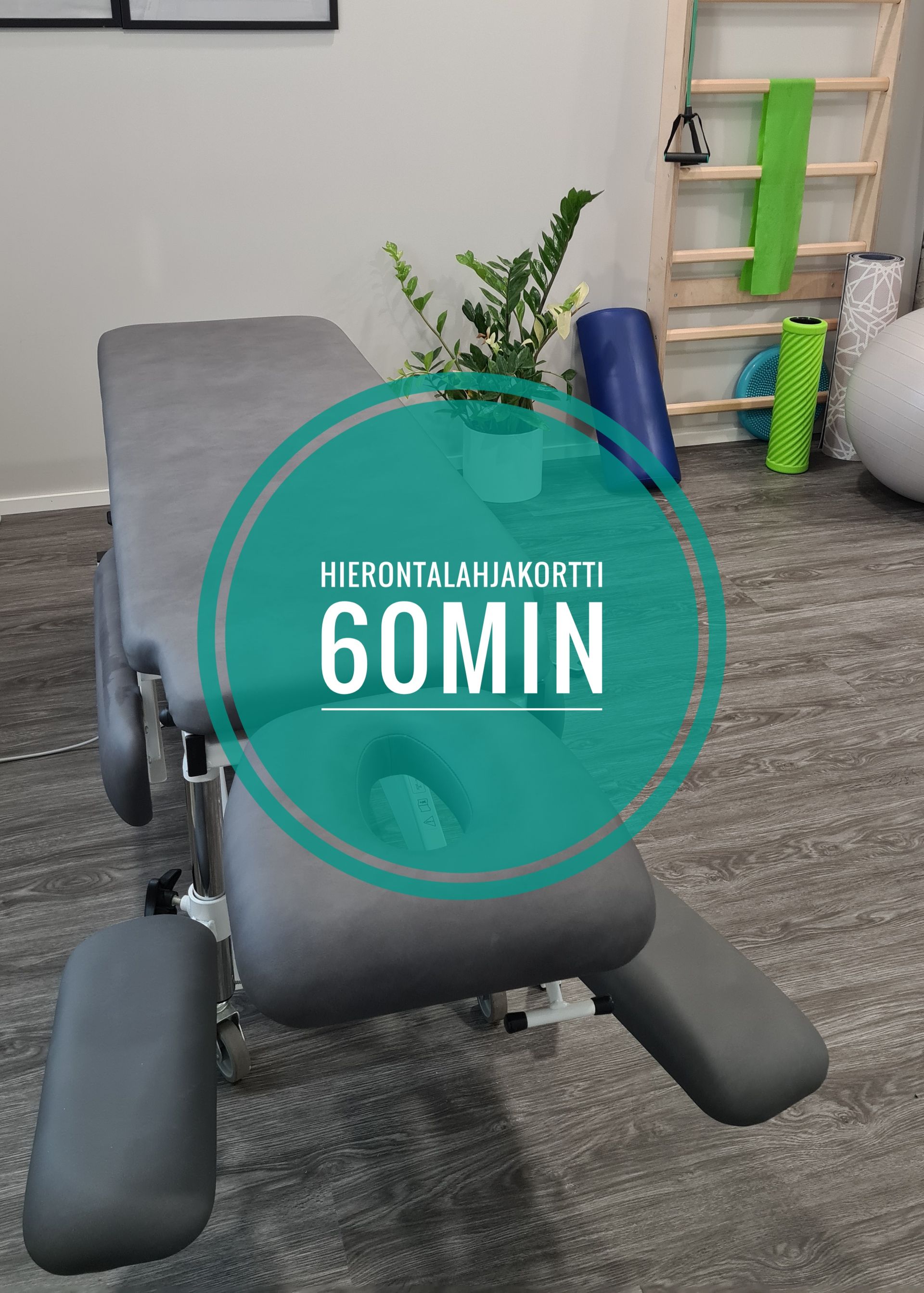 Hierontalahjakortti 60min