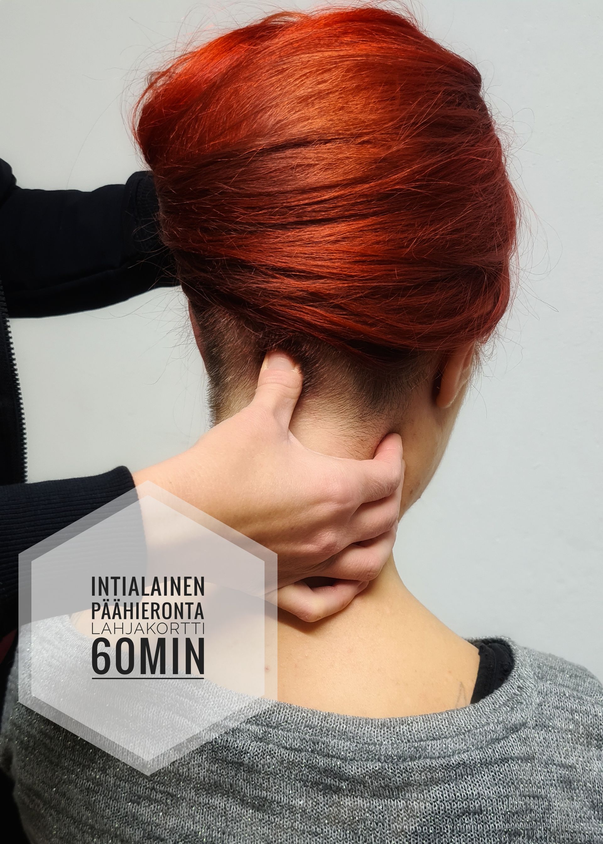 Intialainen päähieronta-lahjakortti 60min