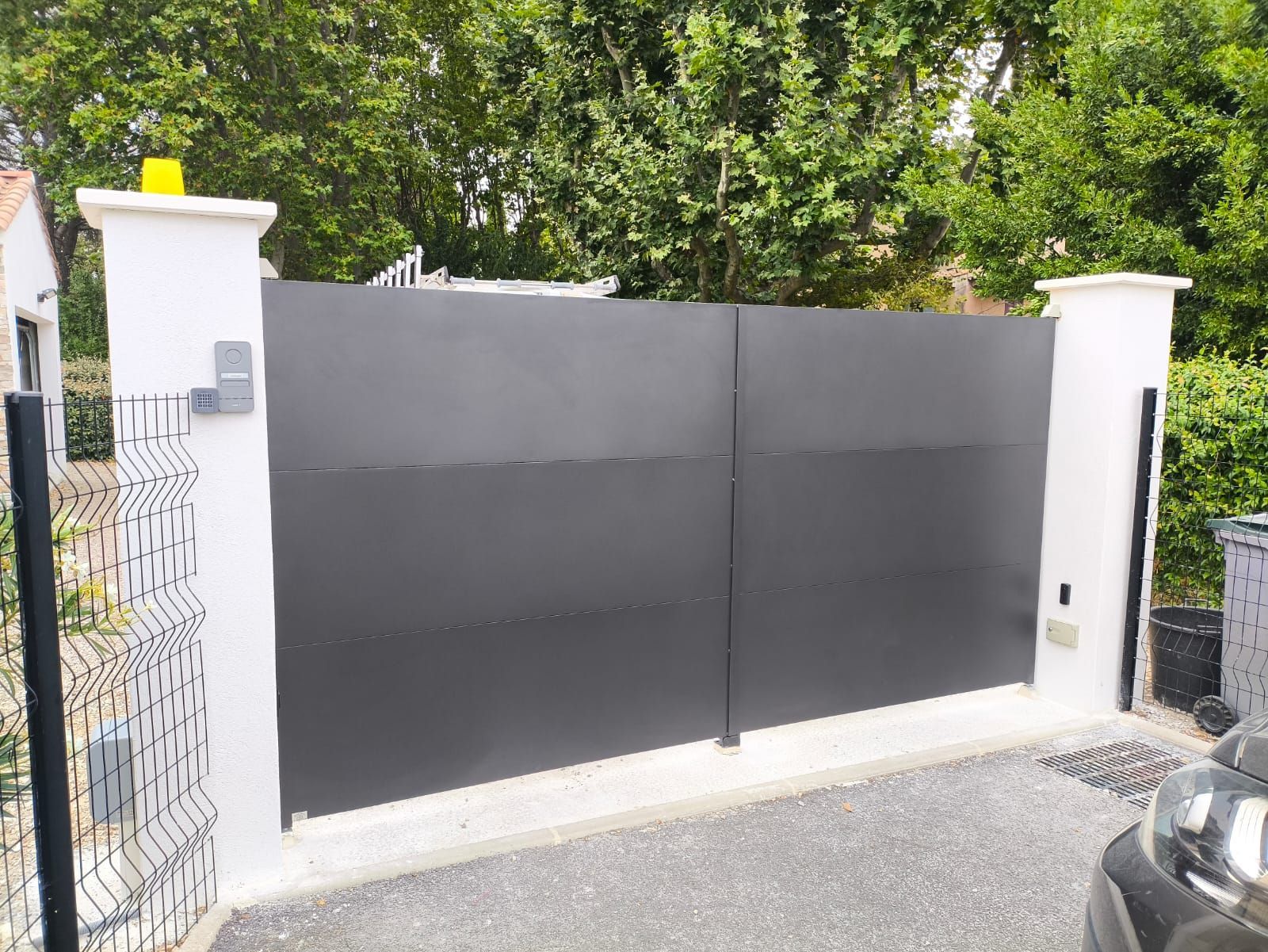 Portail acier  à Aix-en-Provence