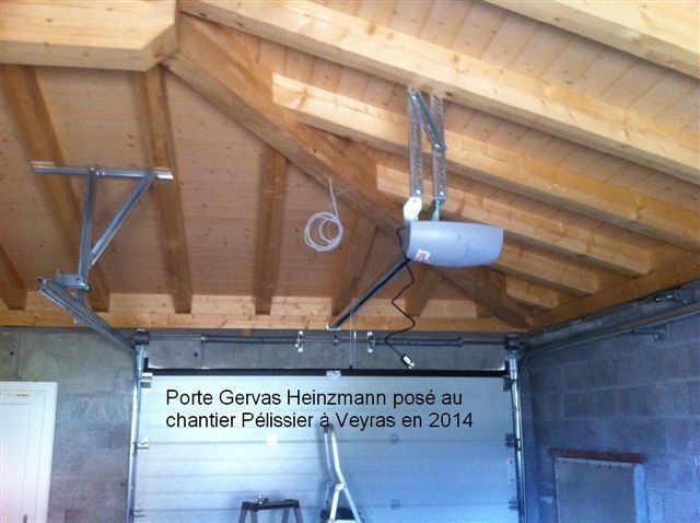 Porte gervas-pélissier veyras - Automatec Sàrl - Conthey