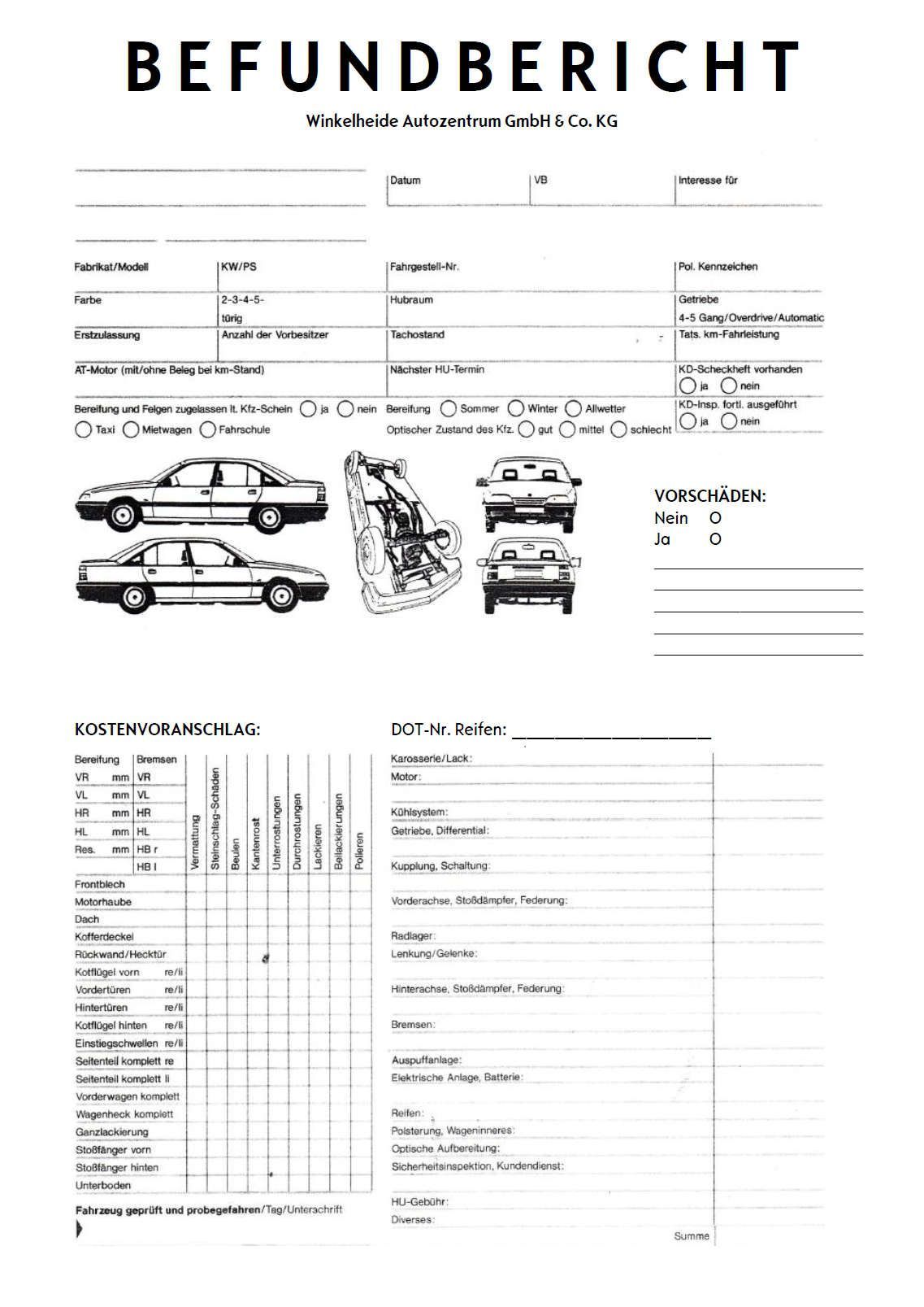 ein Blatt Papier mit einem Bild eines Autos darauf