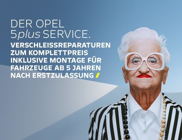 Der Opel 5plus Service
