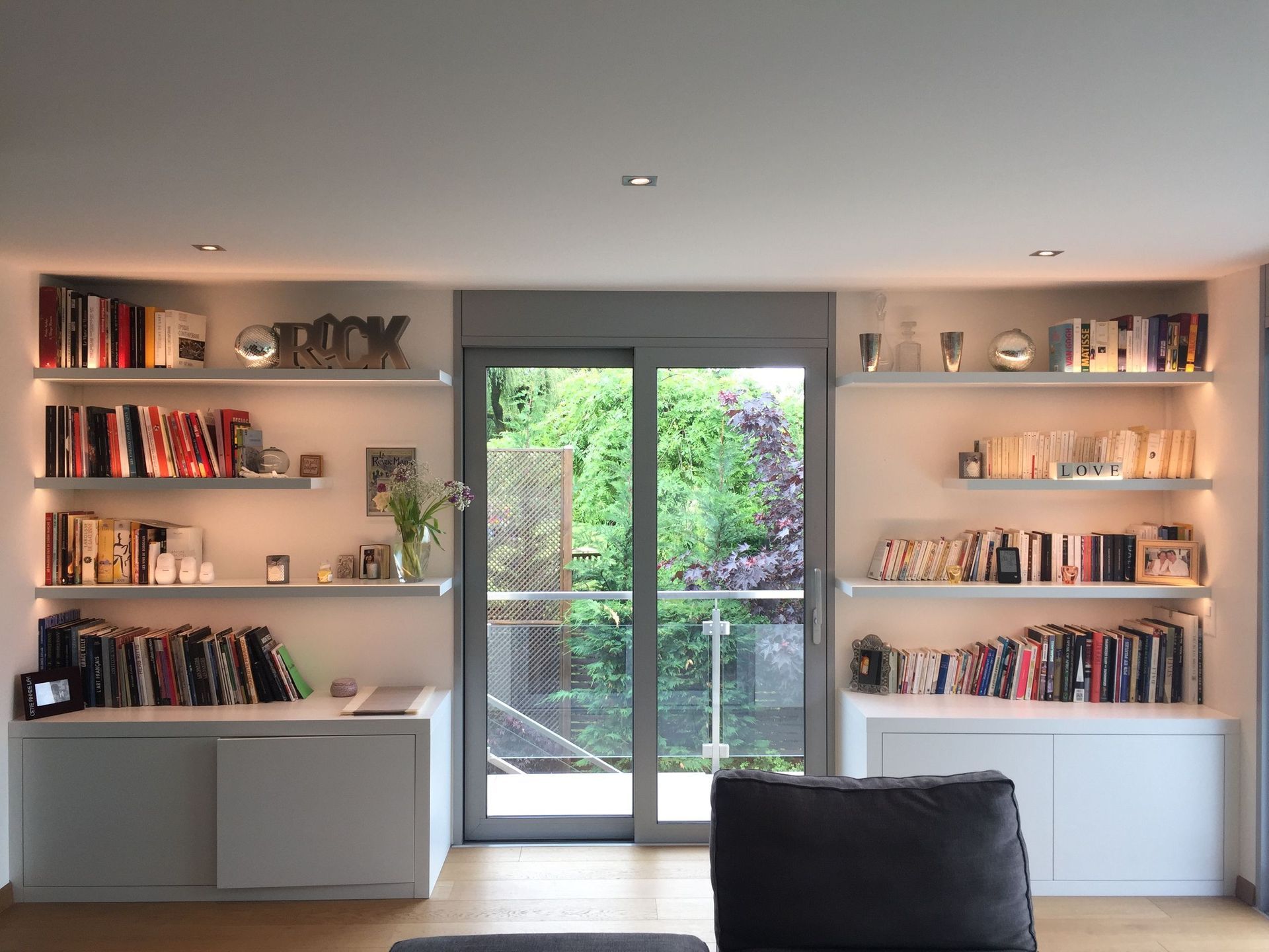 ROSSI EBENISTERIE SA - Bibliothèque - Séjour