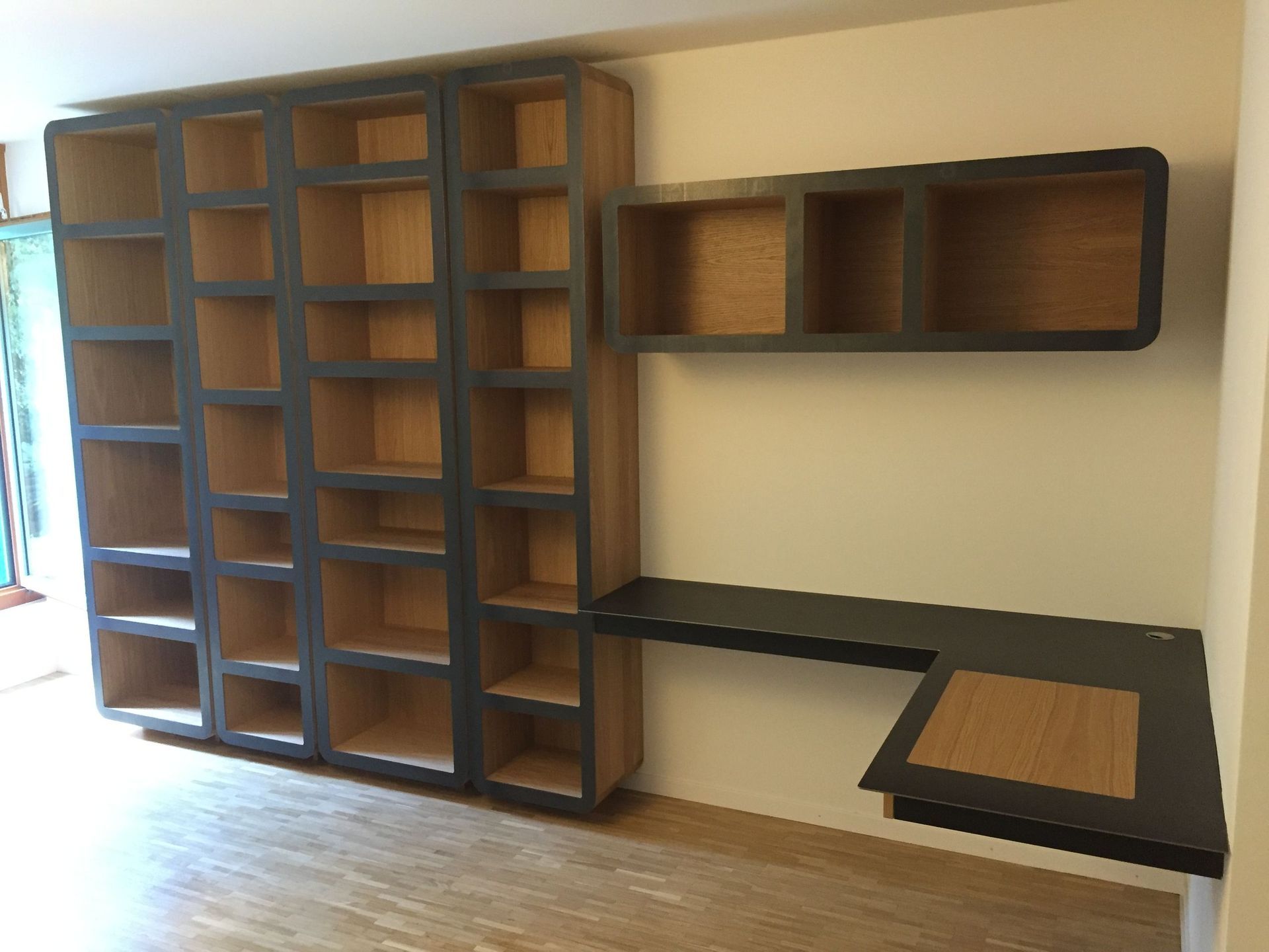 ROSSI EBENISTERIE SA - Bibliothèque - Séjour