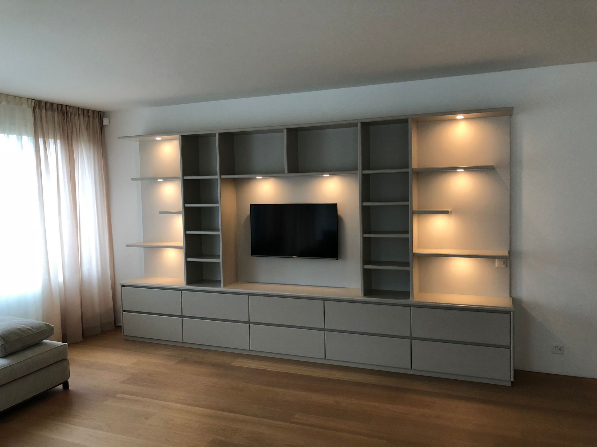 ROSSI EBENISTERIE SA - Bibliothèque - Séjour