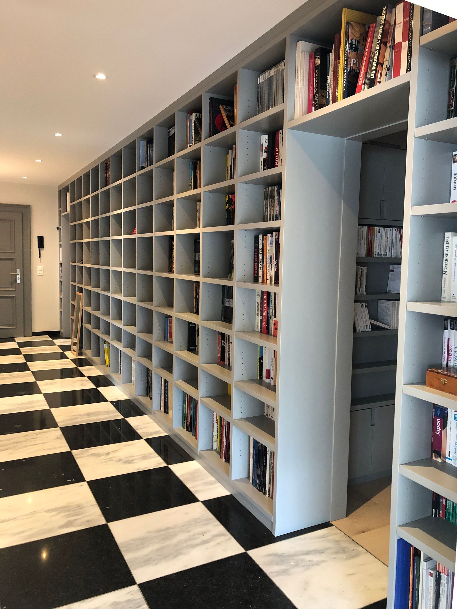 ROSSI EBENISTERIE SA - Bibliothèque - Séjour