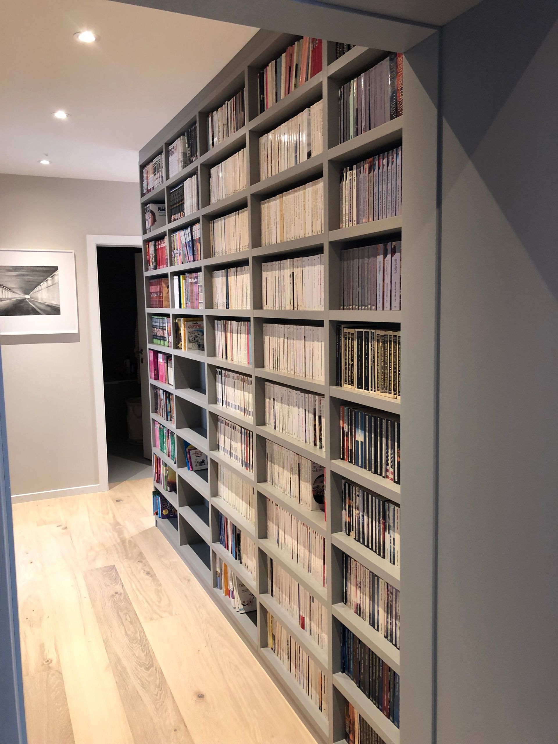 ROSSI EBENISTERIE SA - Bibliothèque - Séjour