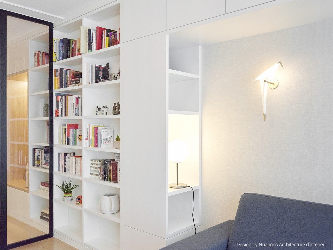 ROSSI EBENISTERIE SA - Bibliothèque - Séjour