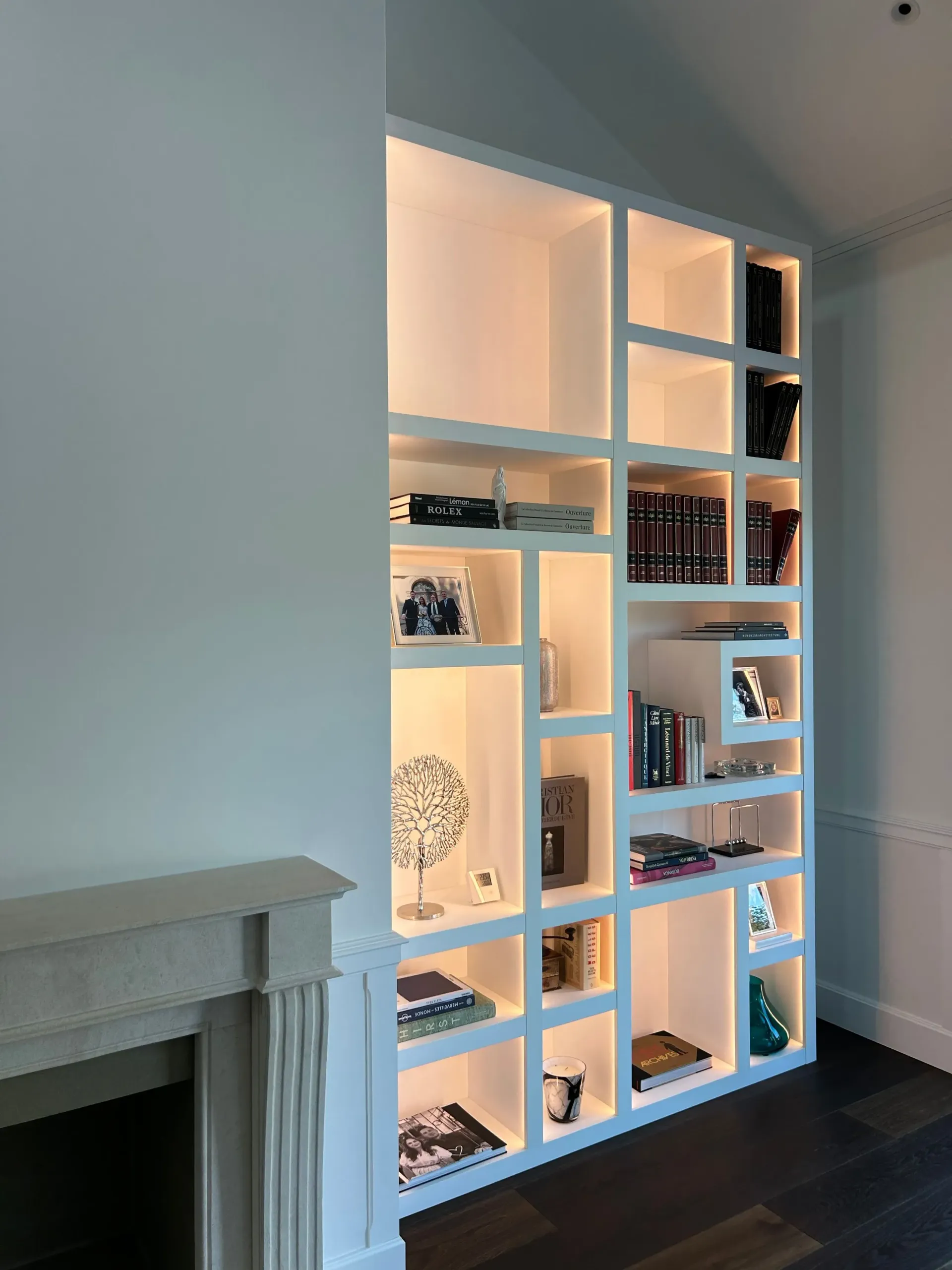 ROSSI EBENISTERIE SA - Bibliothèque - Séjour