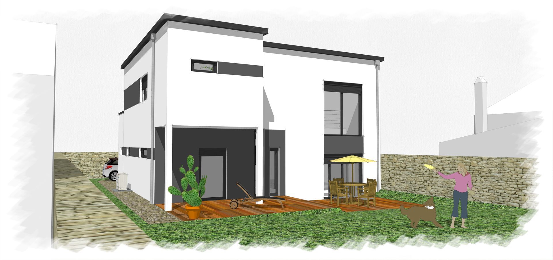 Réhabilitation d’une maison individuelle