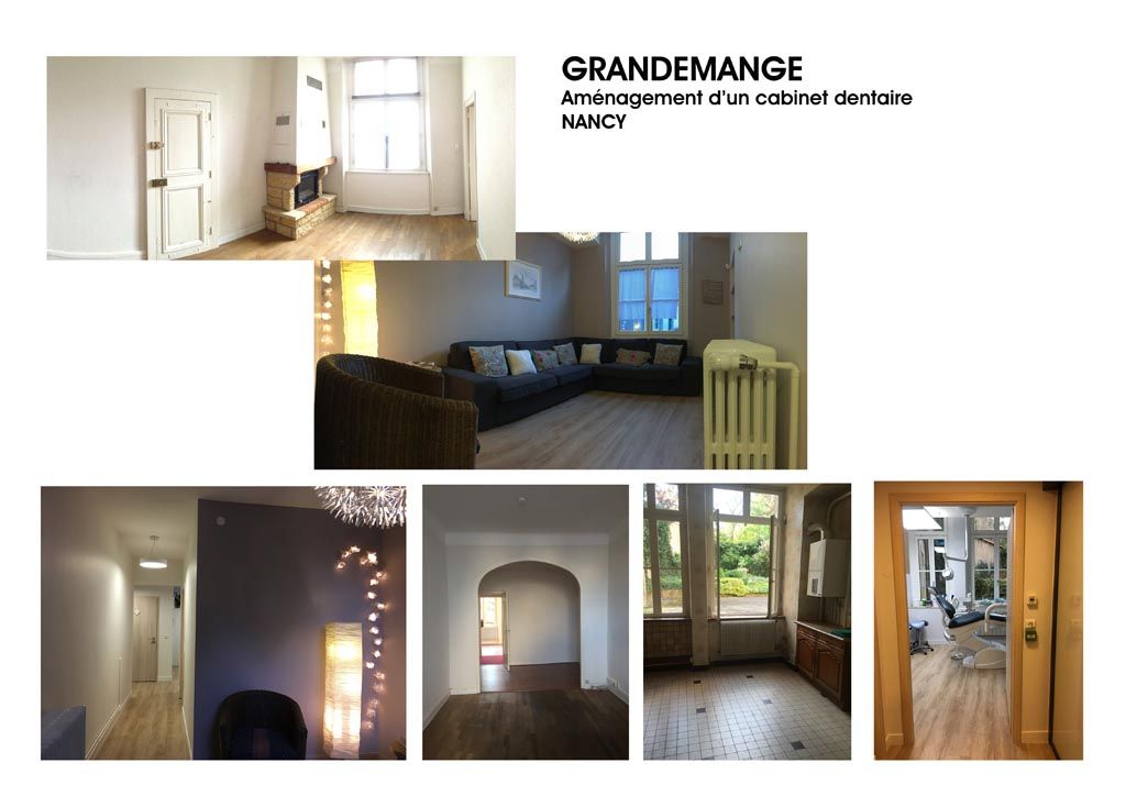 Grandemange, aménagement d'un cabinet dentaire, Nancy