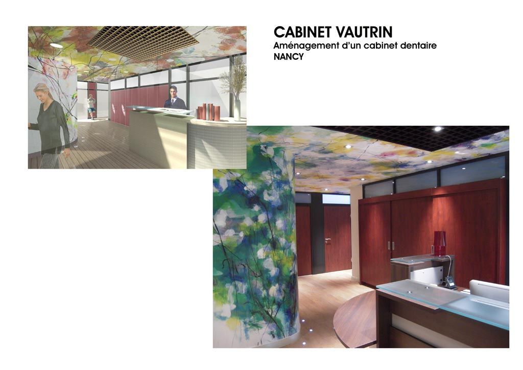 Cabinet Vautrin, aménagement d'un cabinet dentaire à Nancy