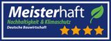 zu meisterhaftbauen.de Logo Meisterhaft NuK 4 Sterne Nachhaltig
