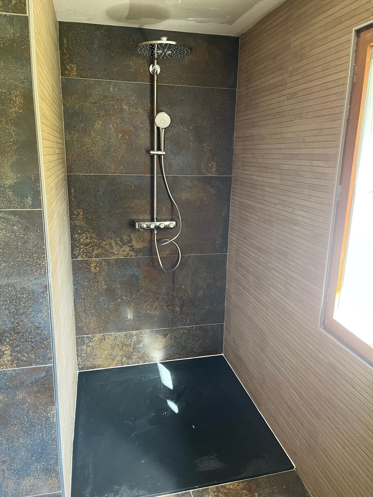 Douche à l'italienne