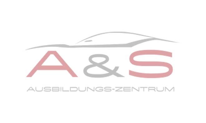 Ein Logo für eine Firma namens A & S