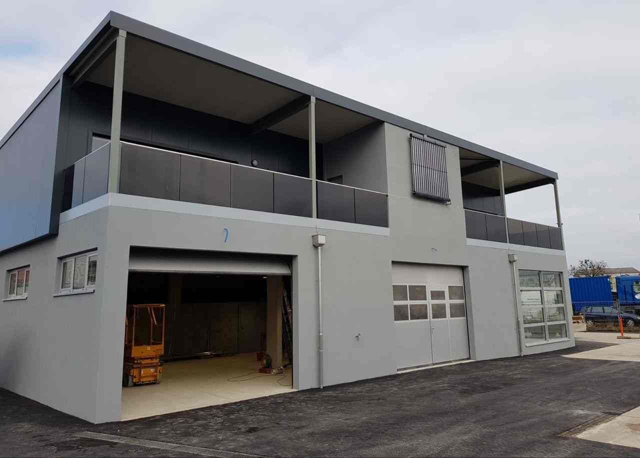 halle en rénovation