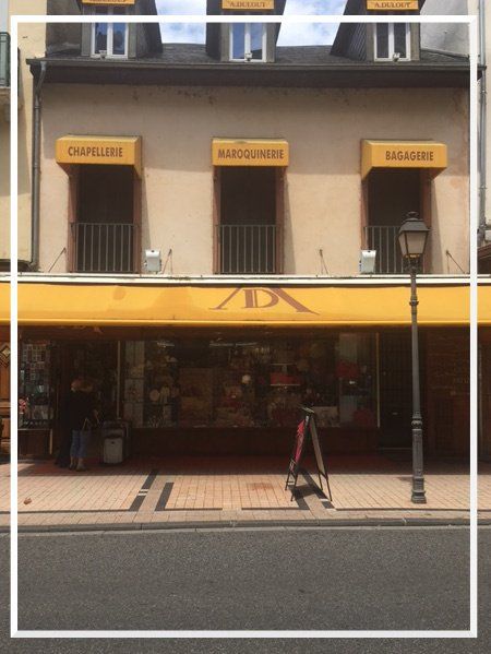 Devanture de la Maroquine Dulout