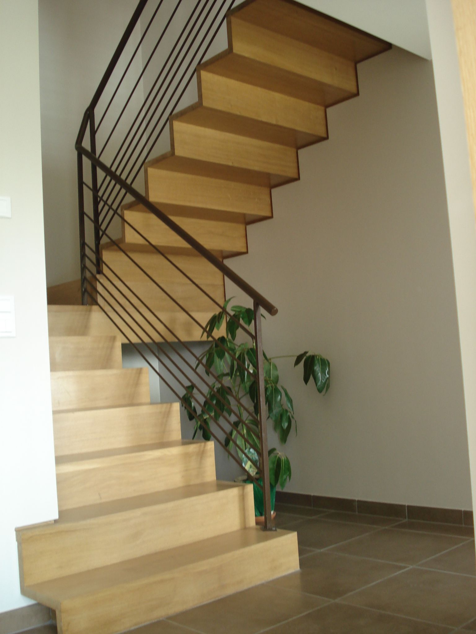 Escalier en bois
