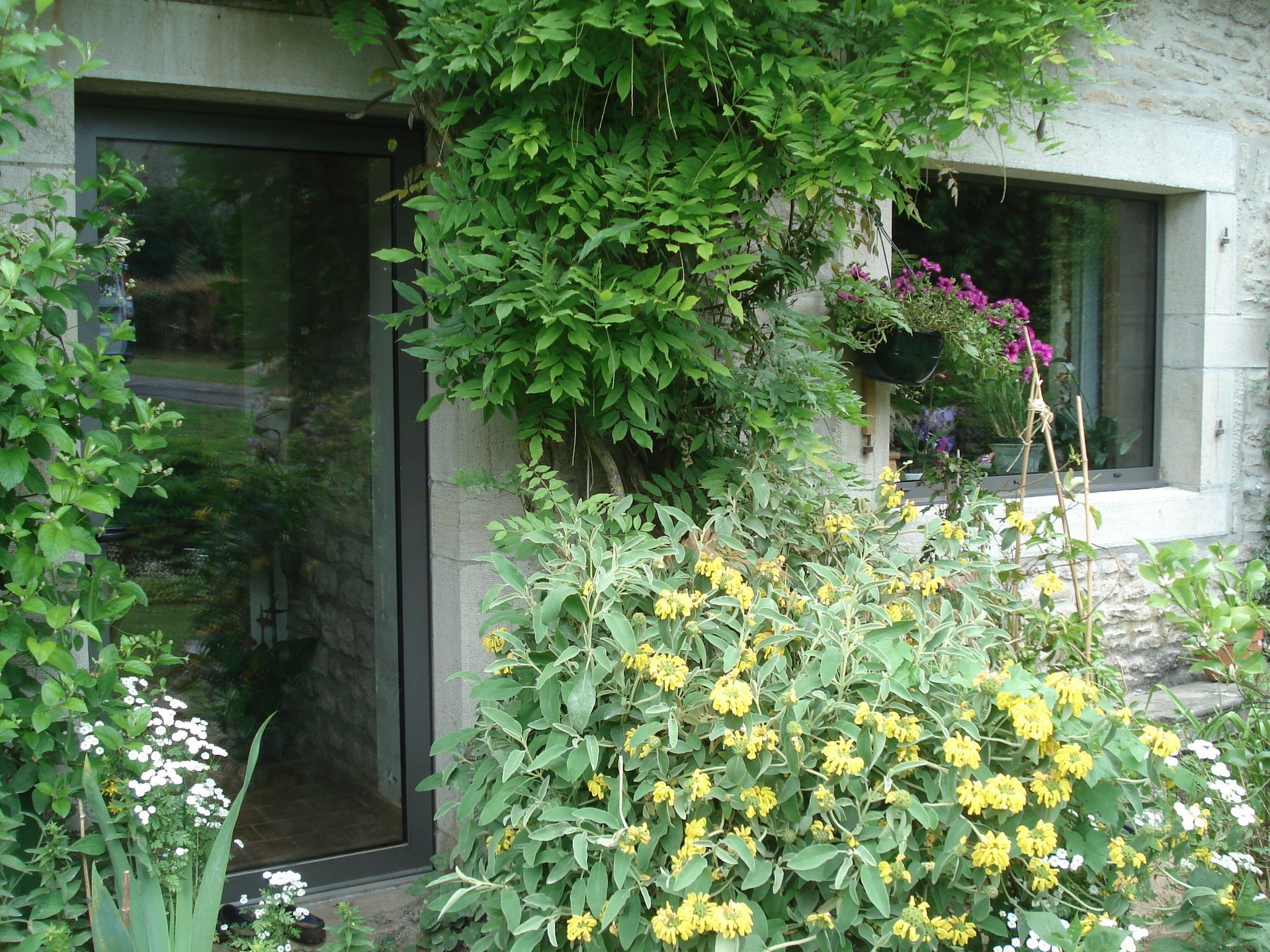 Porte aluminium avec vitre