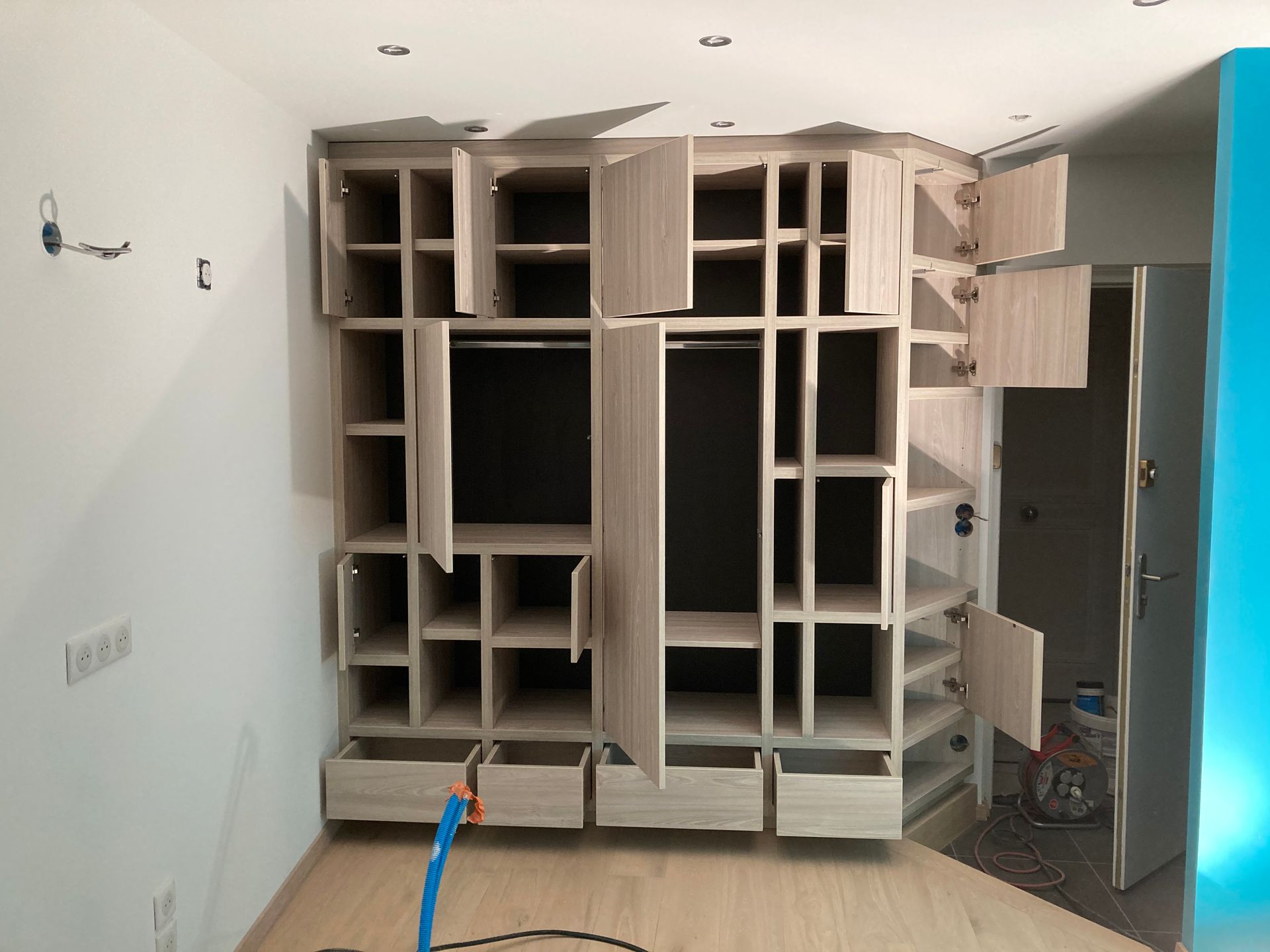 Dressing design en bois