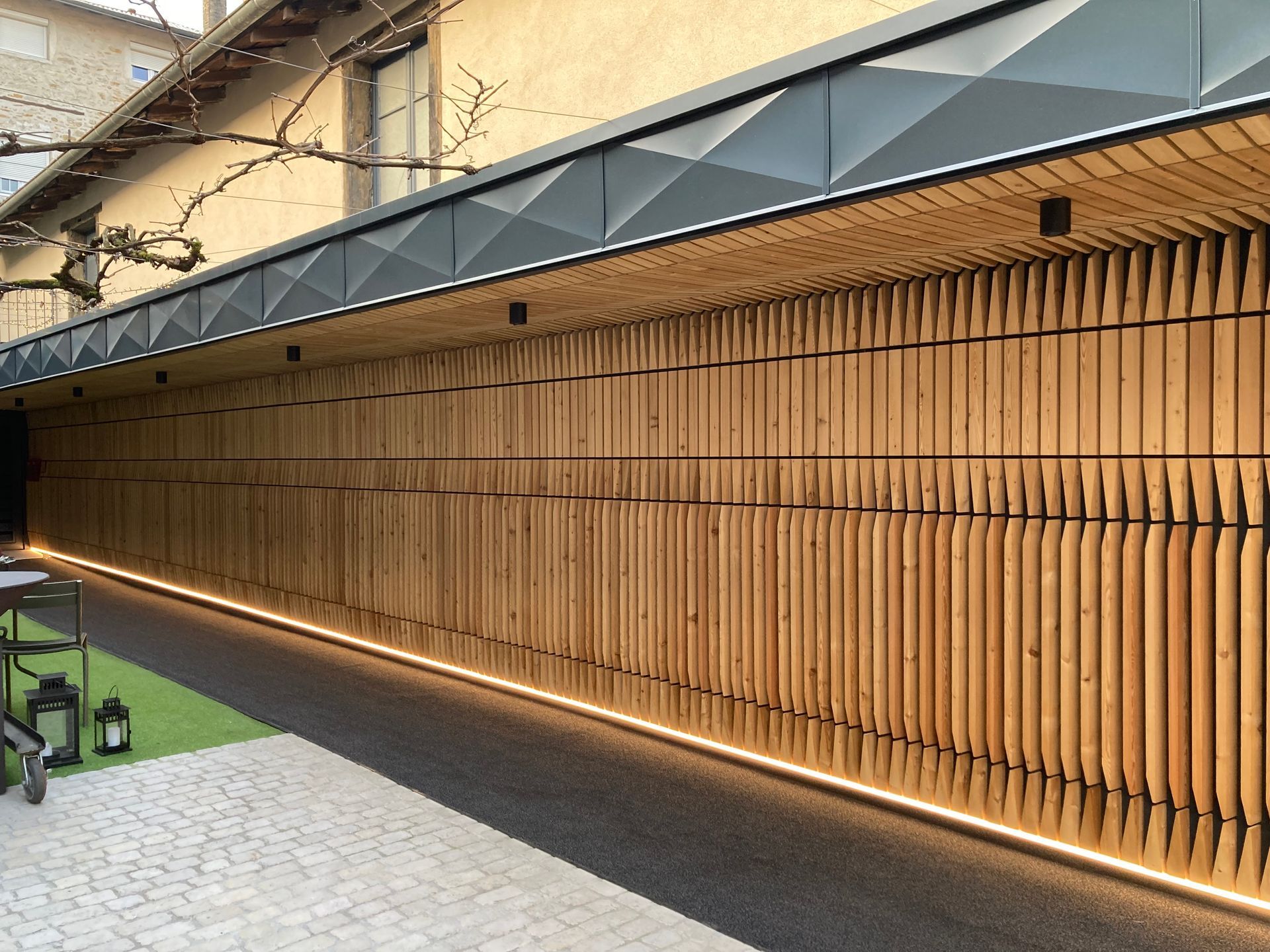 bardage bois sur mesure