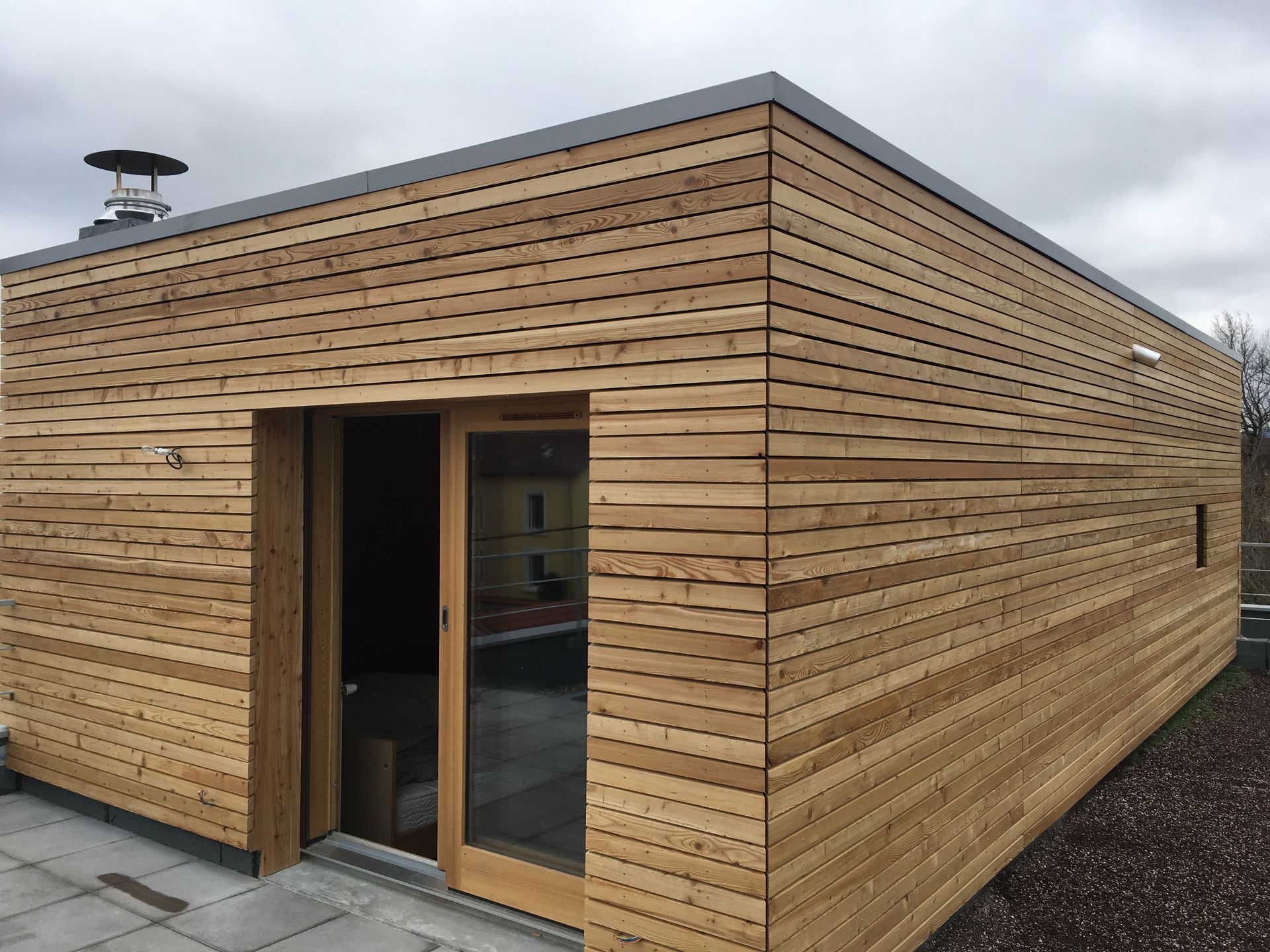 Bardage ossature bois