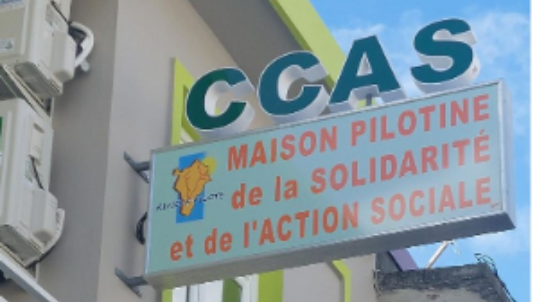 Panneau indiquant CCAS.