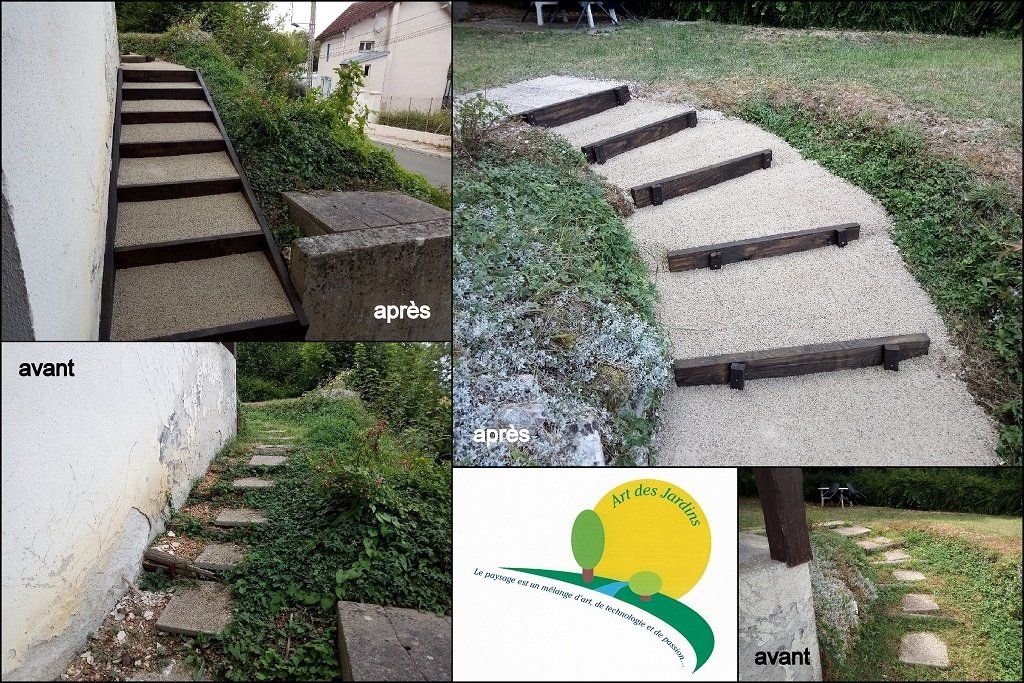 Escalier micro grave ciment