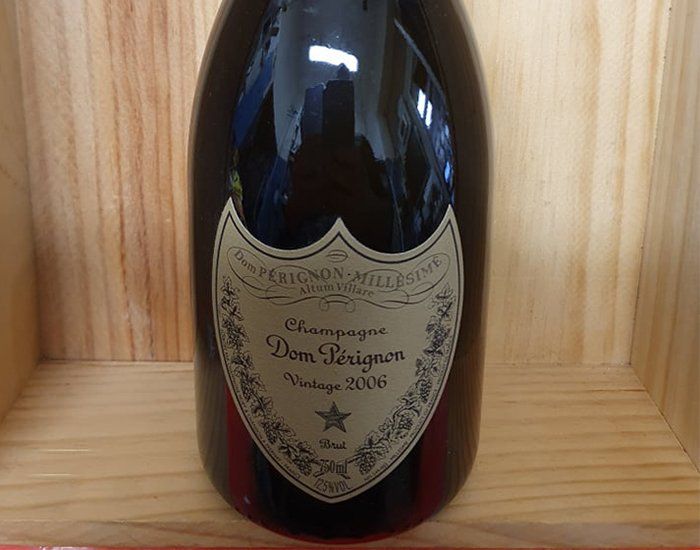Photo d'une bouteille de Dom Pérignon