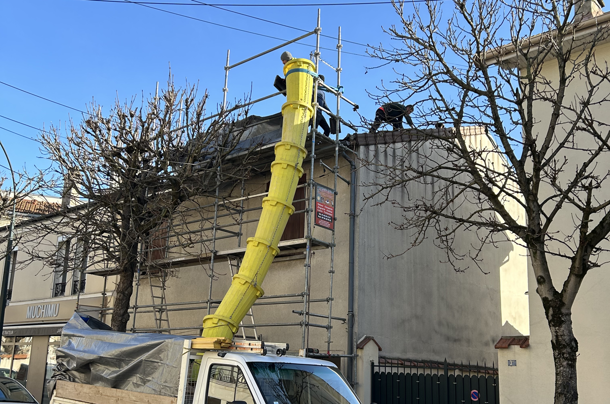 Une rénovation de toiture