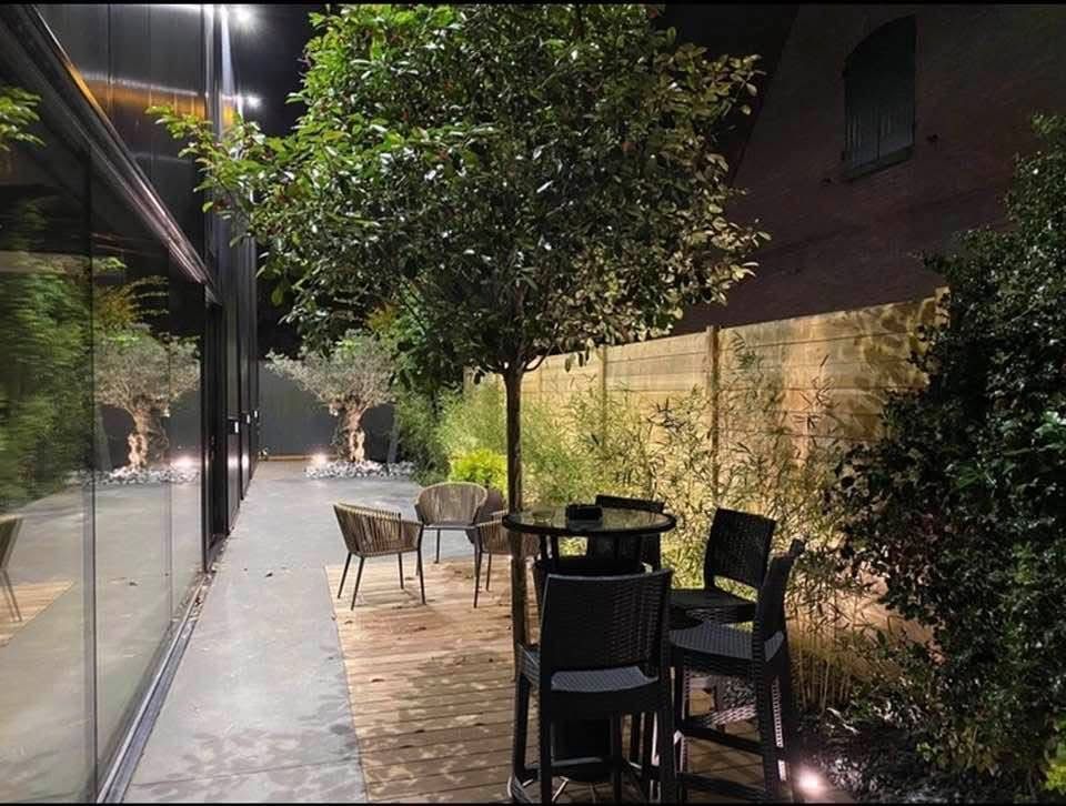 Jardin presque à la française