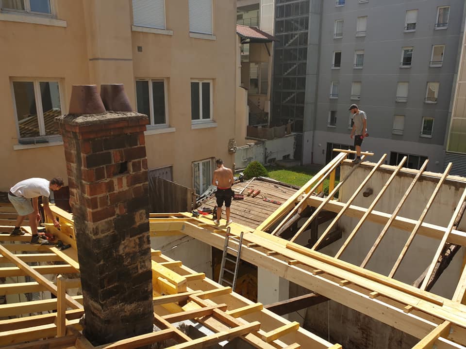 Rénovation de charpentes