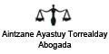 Un logo para la abogada aintzane ayastuy torrealday abogada