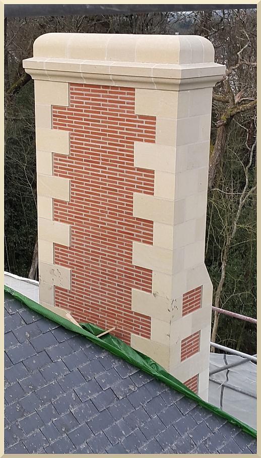 Rénovation souche de cheminée Sorénov Nantes