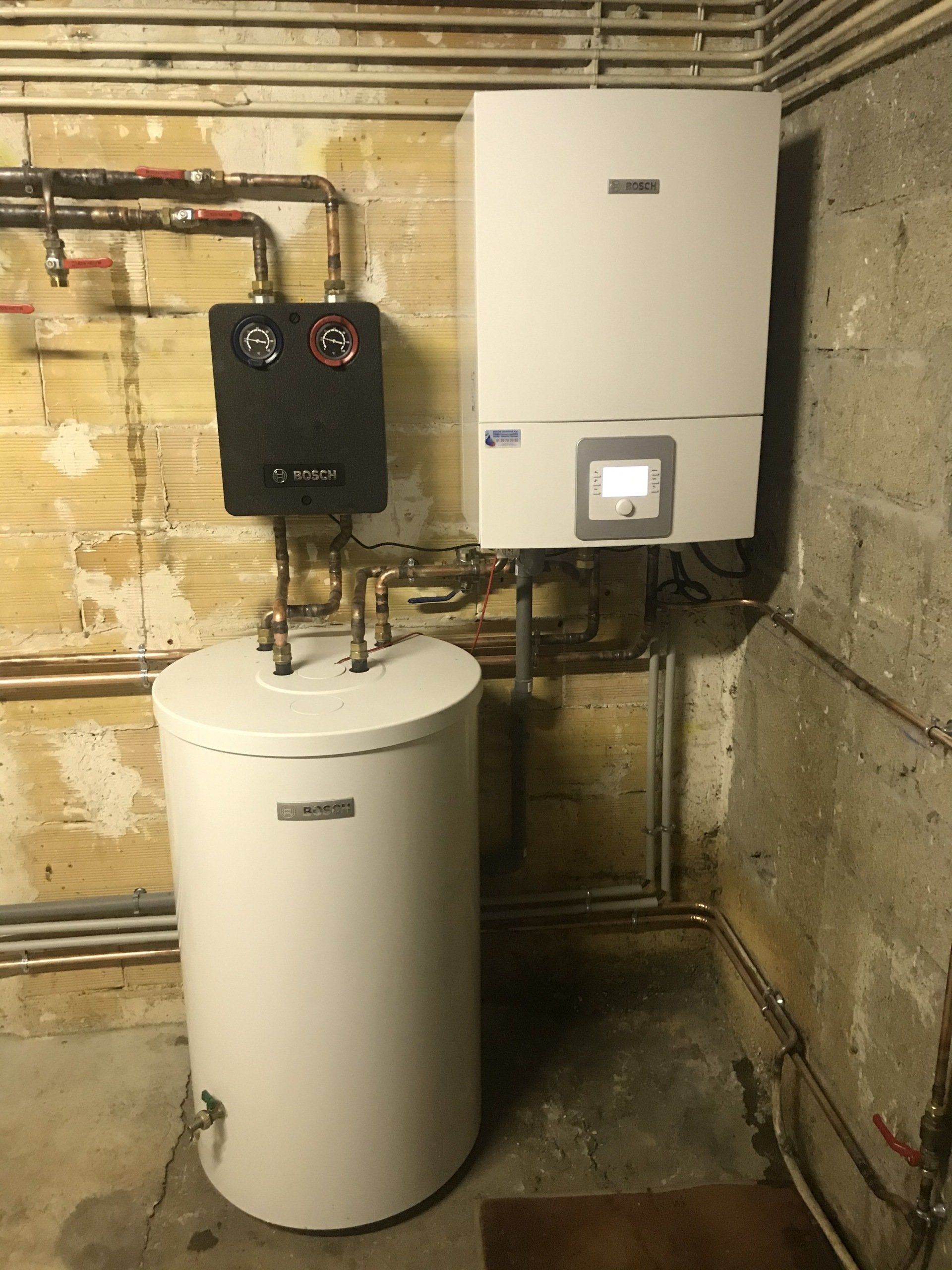 Chauffe eau thermodynamique chez un client